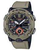Men's Casio G-Shock Analog-Digital Carbon Core Guard Beige Resin Band Watch GA2000-5A