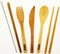 Bamboo Essentials | Bamboo Travel Utensil Set - Middletown Outdoors