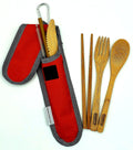 Bamboo Essentials | Bamboo Travel Utensil Set - Middletown Outdoors