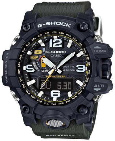 Casio Men's G-Shock Mudmaster Black Resin Sport Watch - Middletown Outdoors