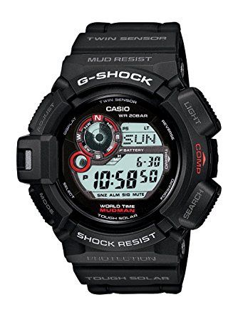 Casio Men's G9300-1 Mudman G-Shock Shock Resistant Multi-Function Sport Watch - Middletown Outdoors