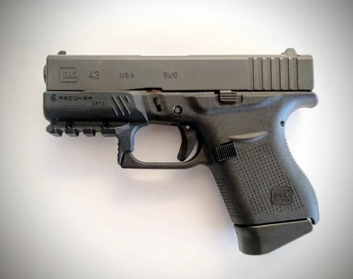 Recover Tactical Glock 43 Compact Picatinny Rail - Middletown Outdoors