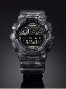 Casio Men's XL Series G-Shock Quartz 200M WR Shock Resistant Resin Color: Grey Camo (Model GD-120CM-8CR) - Middletown Outdoors