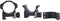 Nightforce Optics 1.125" High Ultra Light Titanium Alloy Ring Set for 30mm Scopes - Middletown Outdoors