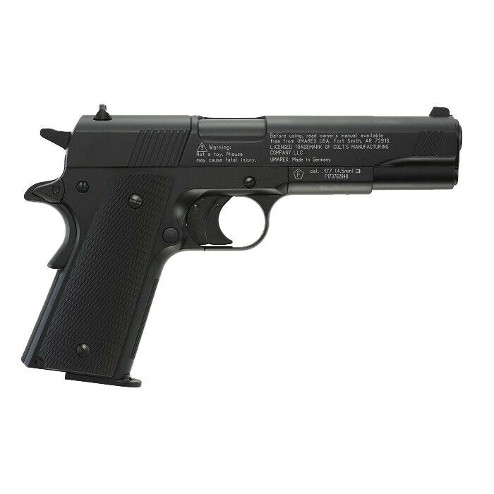 Umarex Colt 1911 Gov. Air Pistol, .177 Cal, CO2 Powered, Colt Licensed (2254000) - Middletown Outdoors