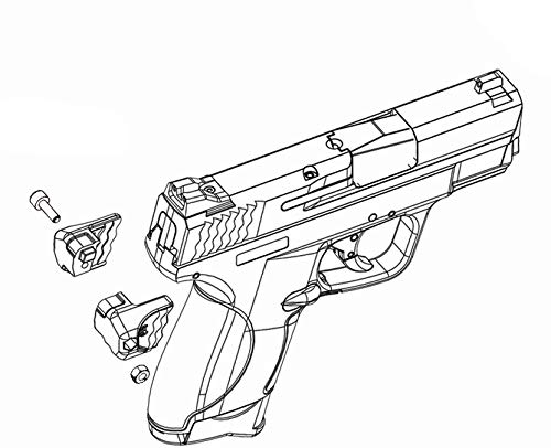 Recover Tactical Slide Rack Assist for SW SHIELD 9MM/40 - Middletown Outdoors