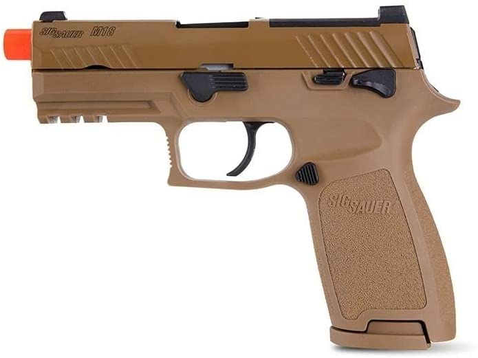 Laser Ammo Sig M18 Recoil Enabled Laser Training Pistol, Green Gas Powered, with Infrared SureStrike™ cartridge (Class I, 3.5mW) - Middletown Outdoors