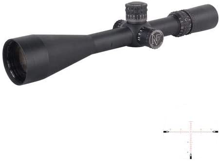 Nightforce Optics 5.5-22x56 NXS Riflescope, Matte Black Finish with Illuminated MOAR Reticle, Zero Stop Turrets, .250 MOA, 30mm Tube - Middletown Outdoors