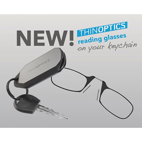ThinOptics Keychain Case w/ Readers, +1.0, C - Middletown Outdoors