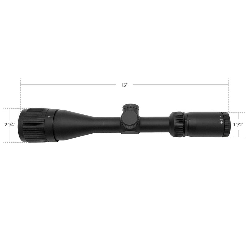 AYIN Sights Stalker 3-9x40 Tactical/Hunting Scope with Capped Turrets, Parallax Adjustment & Scope Cover - Middletown Outdoors