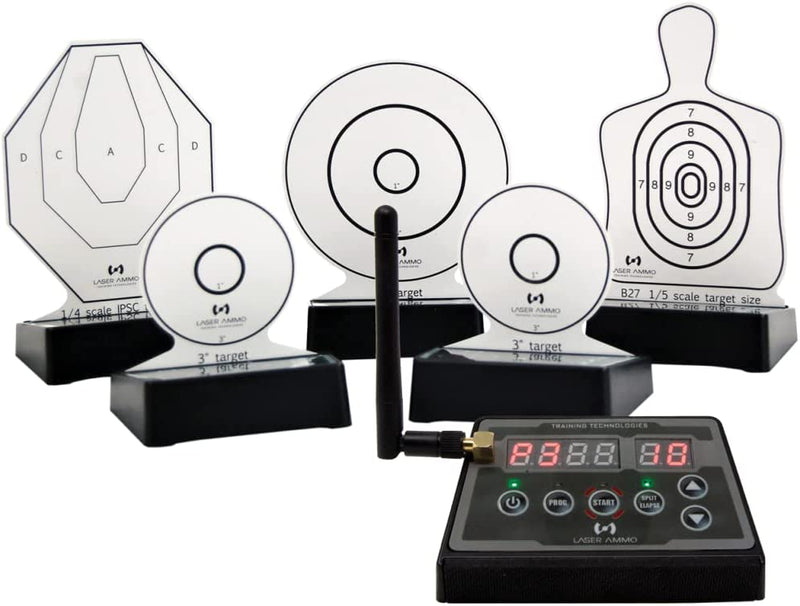 Laser Ammo Interactive Multi Target Training System (i-MTTS) 5 Targets Pack with System Controller - Middletown Outdoors