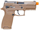 Laser Ammo Sig M18 Recoil Enabled Laser Training Pistol, Green Gas Powered, with Infrared SureStrike™ cartridge (Class I, 3.5mW)
