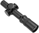 NightForce ATACR 1-8x24 F1 Riflescope.10 Mil-Rad, Capped, PTL, FC-DMX Illuminated, Black, C653