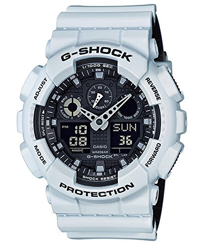 Casio G-Shock GA-100 Military Series Watches, one size | White - Middletown Outdoors