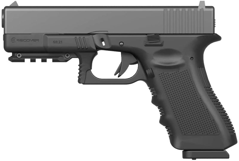 Recover Tactical GR21 Rail Adapter for Glock 20 and 21 Generation 1 and 2. No Modifications Required, Installs in Under 3 Minutes - Middletown Outdoors