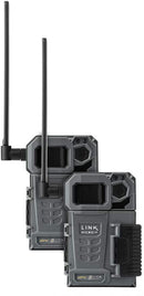 SPYPOINT LINK-MICRO-LTE TWIN PACK of Cellular Trail Cameras 10MP with Low-Glow LEDs for Quality Nighttime Photos, 80’ flash and detection range, 4G/LTE photo transmission (LINK-MICRO-LTE-TWIN) - Middletown Outdoors