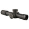 Trijicon RS27-C-1900027 AccuPower Riflescope 34mm Main Tube MOA Segmented-Circle Crosshair Reticle with Green LED, 1-8x28mm, Black - Middletown Outdoors