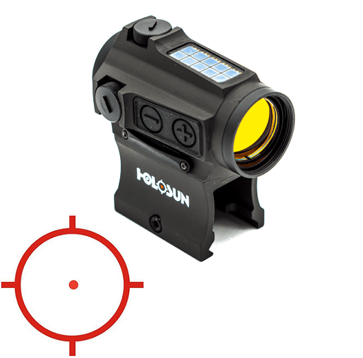 HOLOSUN HS503CU Solar Red Dot Sight, 2 MOA Dot, 65 MOA Circle, 1x Magnification - Middletown Outdoors