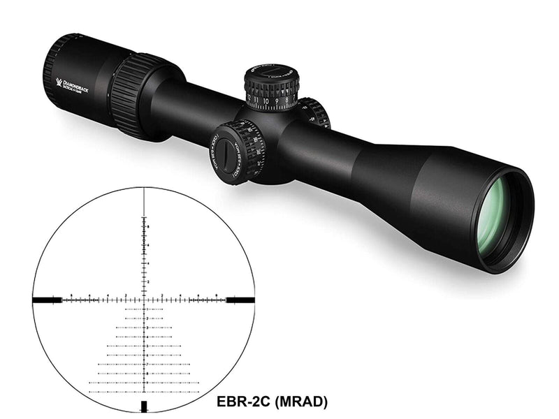 Vortex Diamondback Riflescope, 6-24x50FFP, EBR-2C (MRAD) (DBK-10029)*
