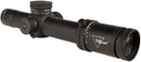 Trijicon Credo 1-8x28 First Focal Plane (FFP) Riflescope with Red/Green MRAD Segmented Circle Reticle, 34mm Tube