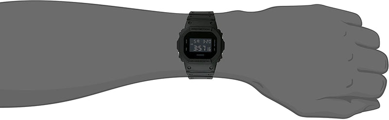 Casio Men's DW5600BB G-Shock Black Out Watch