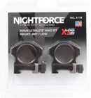 Nightforce Optics 0.885" Low Ultra Light Titanium Alloy Ring Set for 30mm Scopes - Middletown Outdoors