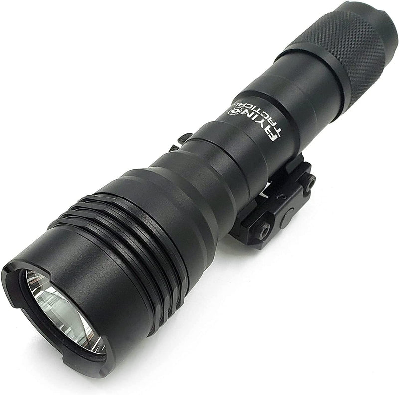 AYIN Tactical Weapon Light for Pistols and Rifles - Rechargeable Rail Mounted Flashlight with Quick Disconnect - Middletown Outdoors