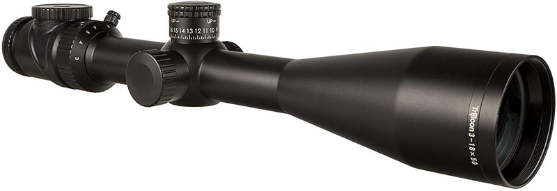Trijicon AccuPoint 3-18x50 Riflescope with Green Dot and MOA Ranging Reticle, 30mm Tube