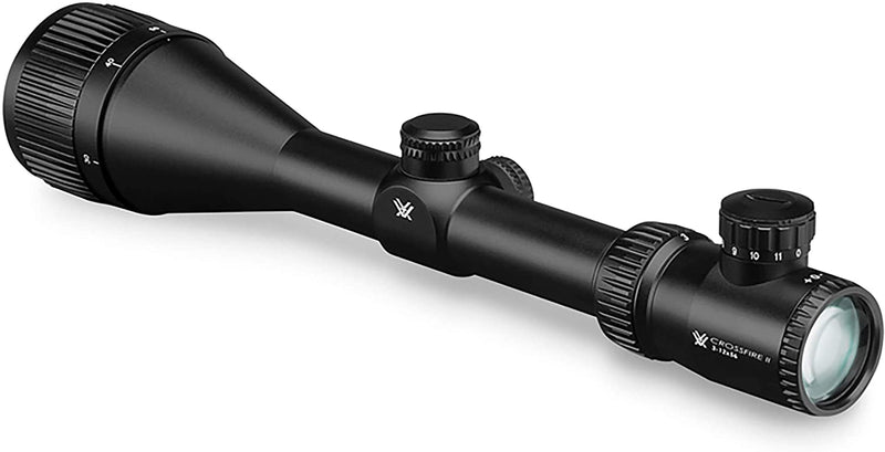 Vortex Optics Crossfire II 3-12x56 Adjustable Objective Hog Hunter, Second Focal Plane, 30mm Tube Riflescope - V-Brite Illuminated Reticle , black