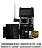 SPYPOINT LINK-MICRO-S-LTE Solar Cellular Trail Camera 4 LED Infrared Flash Game Camera with 80-foot Detection and Flash Range LTE-Capable Cellular Trail Camera 10MP 0.4-second Trigger Speed - Middletown Outdoors