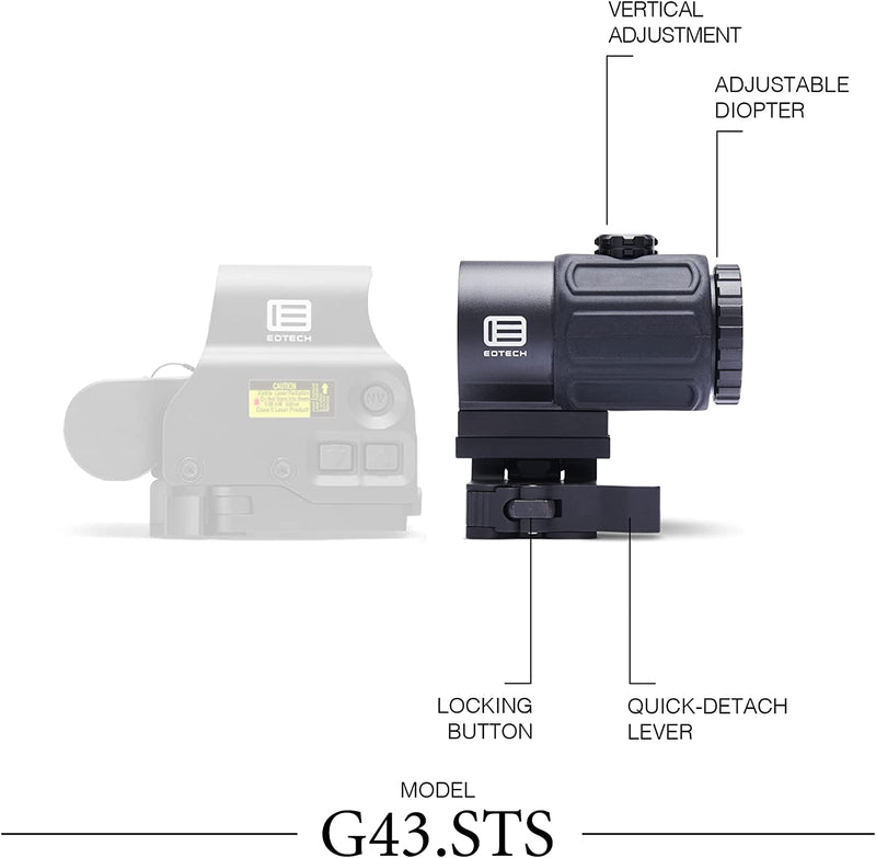 EO Tech Magnifier G43 G43.STS - Middletown Outdoors