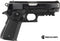 Recover Tactical CC3P Grip and Rail System with Changeable Panels for The 1911 - Black with Black and Tan Panels - Middletown Outdoors