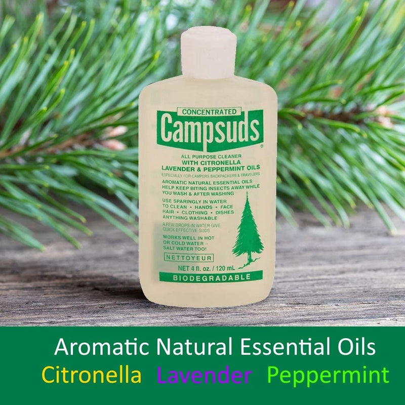 Sierra Dawn Campsuds W/ Citronella, Lavender, Peppermint - 4oz - Middletown Outdoors