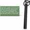 AYIN Tactical 4 inch Survival Ferrocerium Drilled Flint Fire Starter, Ferro Rod Kit with Paracord Lanyard Handle, Striker, Cotton Tinder Tab in o-Ring Sealed Carrier Tube and Carry Clip - Middletown Outdoors