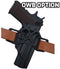 AYIN Tactical Concealed Carry IWB OWB Right-Handed Holster, For Springfield SA-35 9mm, Inside The Waistband or Outside The Waistband, Optics Cut, Positive Adjustable Retention, Made in USA - Middletown Outdoors