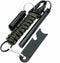 AYIN Tactical 4 inch Survival Ferrocerium Drilled Flint Fire Starter, Ferro Rod Kit with Paracord Lanyard Handle, Striker, Cotton Tinder Tab in o-Ring Sealed Carrier Tube and Carry Clip - Middletown Outdoors