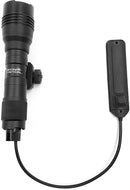 AYIN Tactical Weapon Light for Pistols and Rifles - Rechargeable Rail Mounted Flashlight with Quick Disconnect