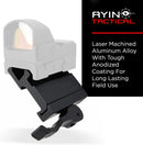 AYIN Tactical 45 Degree Offset Picatinny/Weaver Rail Mount with Quick Disconnect