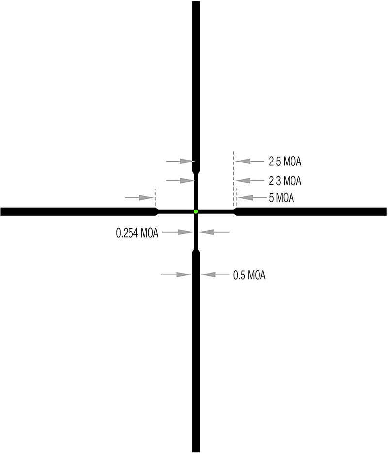Trijicon AccuPoint 4-16x50 Riflescope MOA Ranging