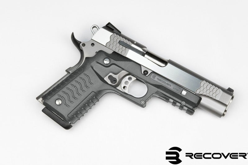 Recover Tactical CC3H 1911 Grip and Rail System - Phantom Gray - Middletown Outdoors