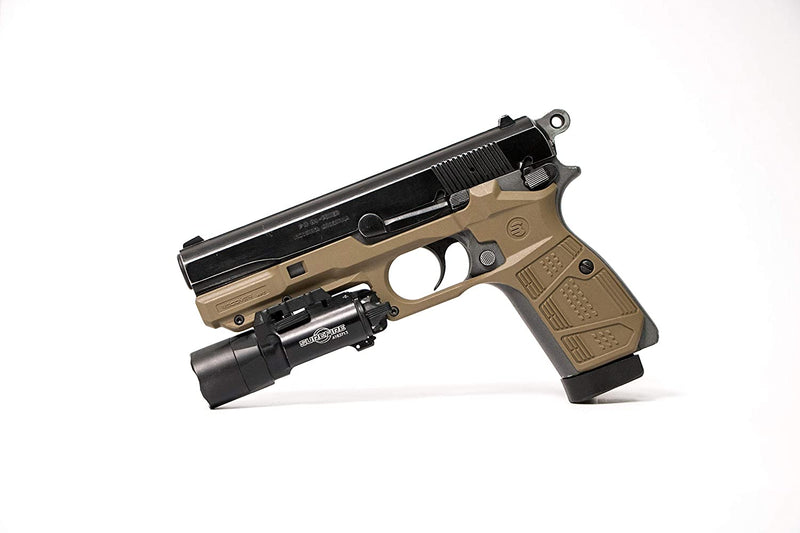 Recover Tactical HPC Grip and Rail System for The Browning and FN Hi Power Series of Pistols Hi Power Grips - Middletown Outdoors