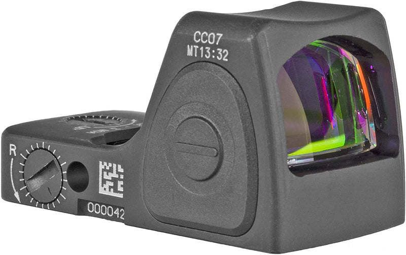 Trijicon RMRcc Sight Adjustable LED Red Dot, 6.5 MOA, Black, 3100002 - Middletown Outdoors