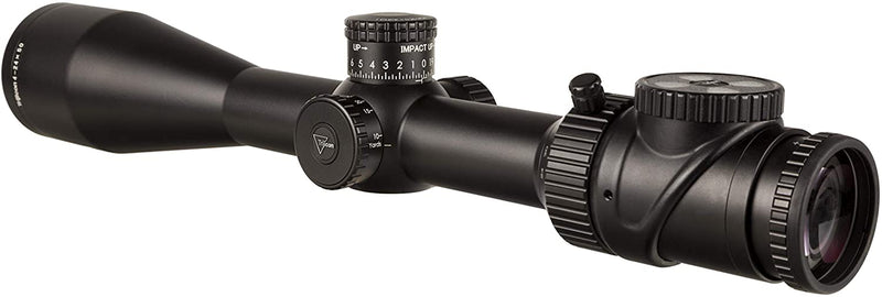 Trijicon AccuPoint 4-24x50 Riflescope with Green Dot and MOA Ranging Crosshair Reticle, 30mm Tube