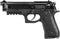 RECOVER Tactical BC2 Beretta Grip & Rail System for the Beretta 92 M9 - BLACK - Middletown Outdoors