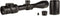 Trijicon AccuPoint 4-24x50 Riflescope with Green Dot and MOA Ranging Crosshair Reticle, 30mm Tube