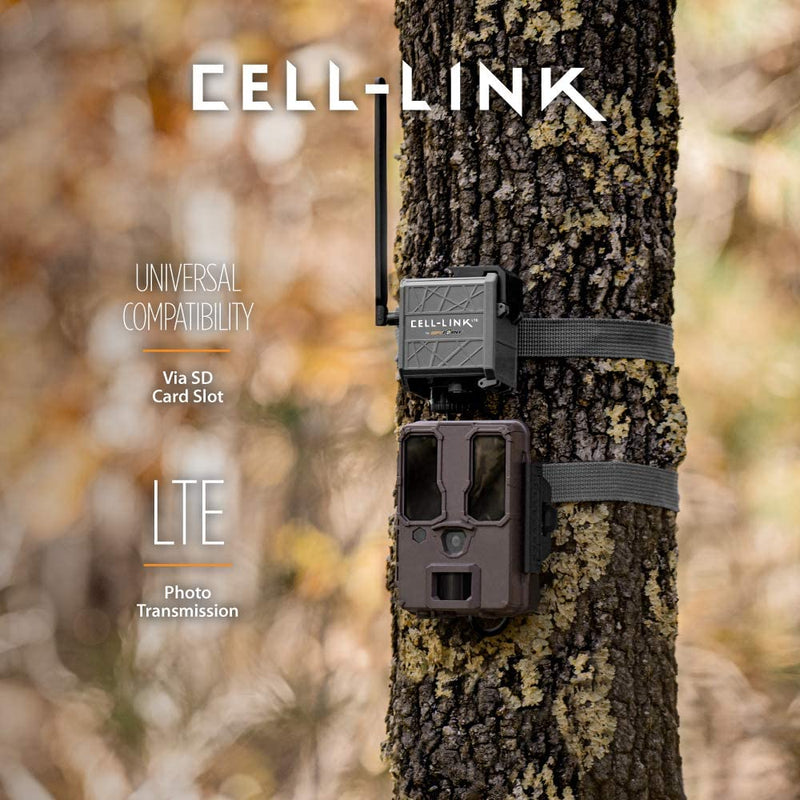 SPYPOINT CELL-LINK Universal Cellular Trail Camera Adapter Makes Virtually Any Trail Camera a Cellular Camera Get Your Game Camera Images Sent to Your App by Connecting Through Trail Cam SD Card Slot - Middletown Outdoors