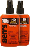 Ben's 100 Insect Repellent Pack 3.4 oz (Pack of 2) - Middletown Outdoors