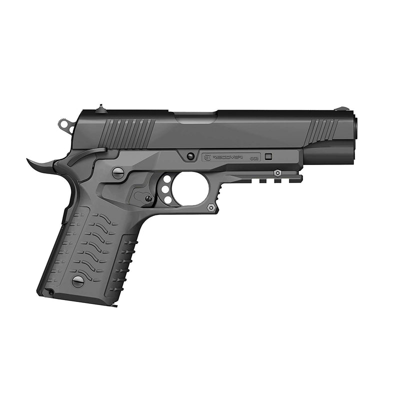 Recover Tactical CC3H 1911 Grip and Rail System - Phantom Gray - Middletown Outdoors
