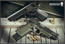 RECOVER Tactical CC3H GRIP AND RAIL SYSTEM FOR THE 1911- OLIVE DRAB - Middletown Outdoors