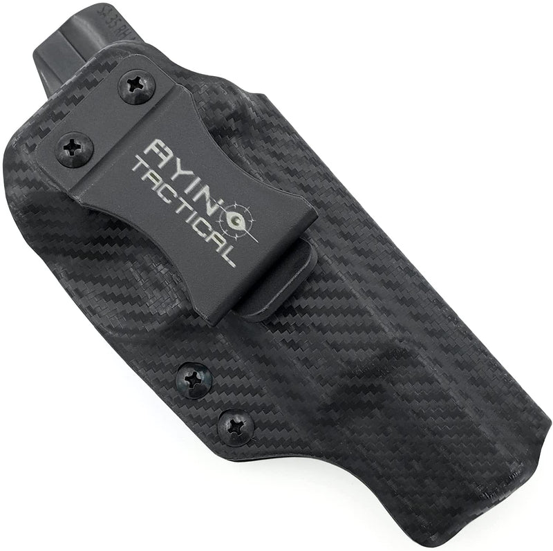 AYIN Tactical Concealed Carry IWB OWB Right-Handed Holster, For Springfield SA-35 9mm, Inside The Waistband or Outside The Waistband, Optics Cut, Positive Adjustable Retention, Made in USA - Middletown Outdoors